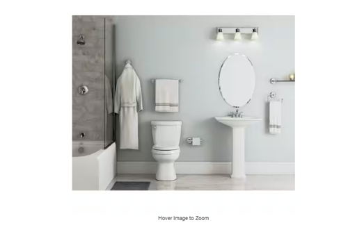 Delta Lyndall 18 pollici Portasciugamani da Parete Accessorio Ferramenta Bagno in Ch Lucido - Foto 3 di 4