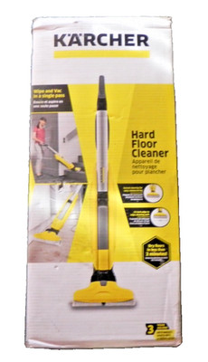 Kärcher Hard Floor Cleaner Wood Tile Corded Open Box return tested no detergent