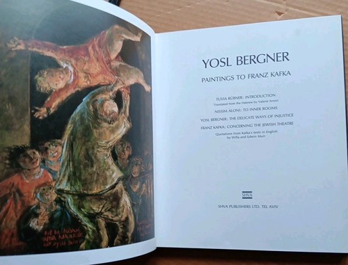 Franz KAFKA Gemäldebuch YOSL BERGNER HANDSIGNIERT + HANDSIGNIERT AP II Druck - Bild 14 von 24