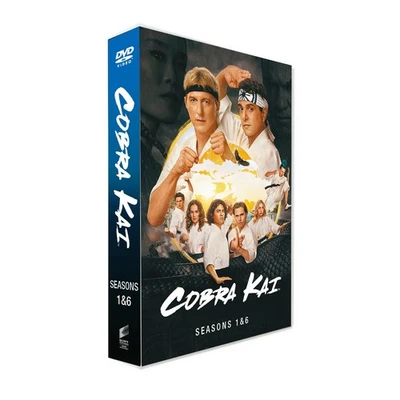 COBRA KAI: the Complete Series Seasons 1-6 (DVD 14-Disc Box Set) Brand New