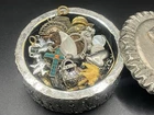 Junk Drawer Jewelry Lot Vintage Antique Charms Necklaces Some Sterling Silver