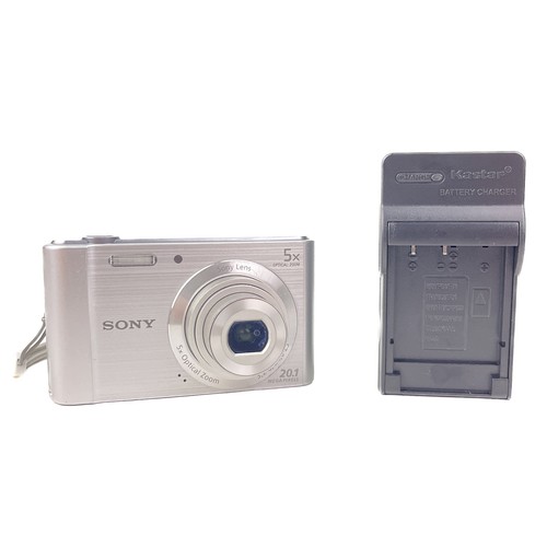 Sony Cyber-shot DSC-W800 20.1 MP 5x Optical Zoom Digitalkamera - 100% funktionsfähig