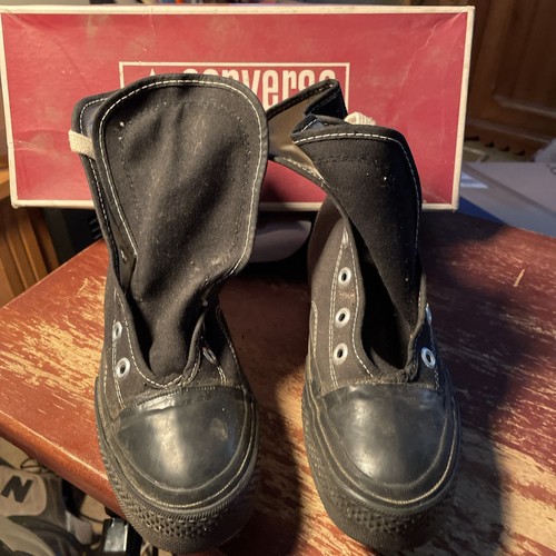 Converse Chuck Taylor Fullback Boy’s 2.5,#2-9460,USA,NOS,Black,Hi-Cut - Picture 1 of 24
