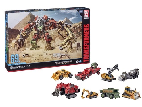 NEW MINT SEALED TRANSFORMERS MOVIE ROTF STUDIO SERIES 69 DEVASTATOR 8 PACK GIFT - Picture 14 of 16