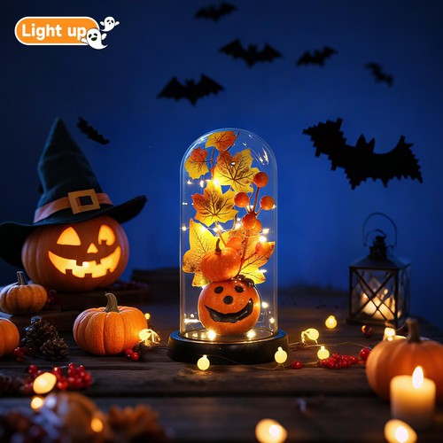 Halloween Decor -Jack-o'-Lantern- Decorations Indoor - Adorably Spooky Light-... - Imagen 2 de 9
