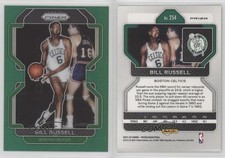 2021-22 Panini Prizm Green Prizm Bill Russell #254 HOF