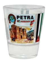 Petra Jordan Wonders of the World Collection Shot Glass