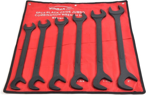 6 Stück Sae Jumbo Winkel 1 3/8" bis 2" Schraubenschlüssel Set - Bild 3 von 9