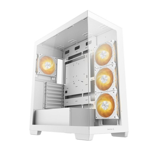 Case computer desktop ATX DEEPCOOL R-CG580-WHADA4-G-1 Bianco Multicolore - Afbeelding 2 van 10