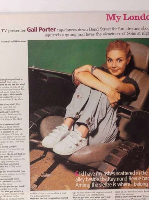 Karolina Kurkova Gail Porter Russell Crowe Vinnie Jones ES MAGAZINE 28 JULY 2000 - Image 2 of 4