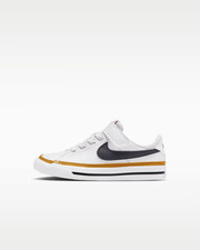 Nike Court Legacy Low White Desert Ochre Size 12 PS NEW box slightly damaged