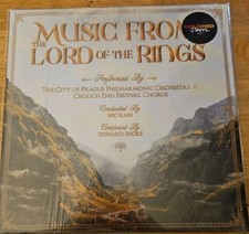Lord of the Rings, Music From - City of Prague Philharmonic Orchestra LP Colored