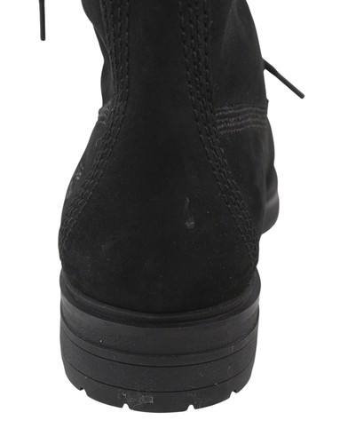 TIMBERLAND Women Boots EU37.5 Black Leather Waterproof Shearling Lined Winter - Picture 10 of 12