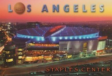 NBA Los Angeles Lakers NHL L.A. Kings WNBA Sparks Staples Center 5x7 Postcard #5