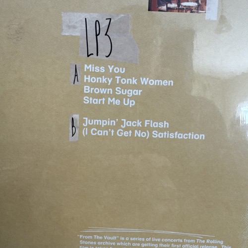 The Rolling Stones - From The Vault: Live In Leeds 1982 Vinyl 3LP's with DVD - Picture 5 of 8