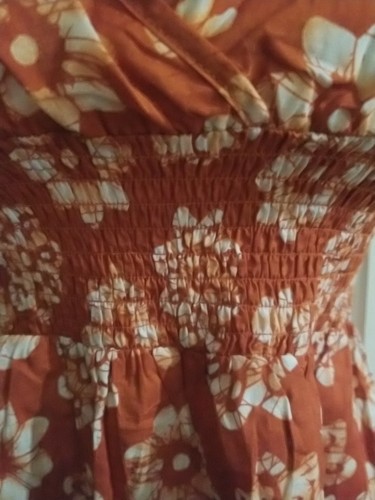 Blusa sin mangas halter de moda Chuns talla pequeña naranja, blanca - Imagen 5 de 10