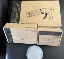 Lot Of PAMPERED NEW Chef Cookie Press, Tart P...