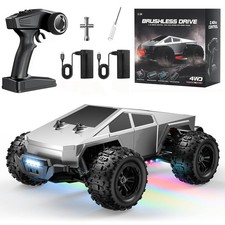 1/16 35MPH Brushless RC Monster Truck For Adults LED