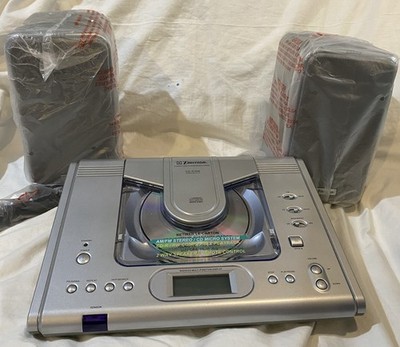 Emerson MS 7609 AM/FM Radio Compact Disc CD Player Micro System Retro Y2K Works