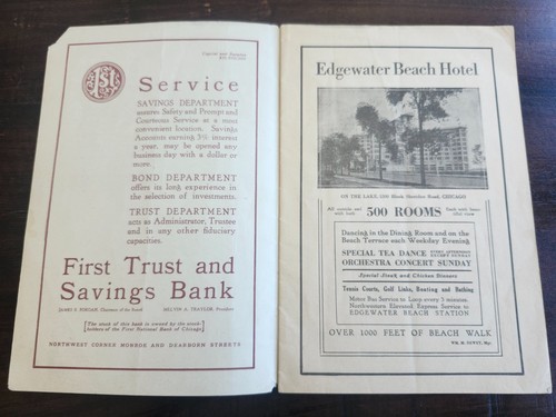 1919 Chicago White Sox Baseball Programm vs. Indians Joe Jackson Black Sox - Bild 2 von 16