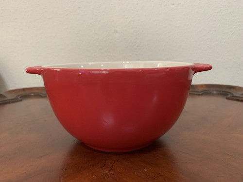 Staub Red Handled Bowl 7.25" x 4" Ceramic - Picture 8 of 12
