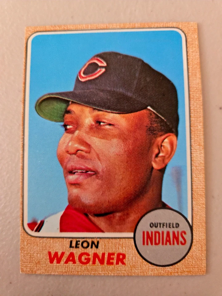 Lote de 9 tarjetas vintage 1968 Topps Cleveland Indians. SAM McDOWELL, TOMMY HARPER Foto 3 de 4