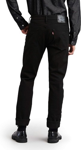 Jeans rectos ajustados Levi's 513 negro azabache 34W x 32L para hombre - Imagen 3 de 3