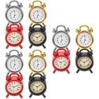 3 Count Alarm Model Clocks for Bedrooms Mini Crafts Miniature House Accessory