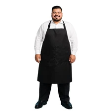 Unisex 1pkPlus Size Kitchen Cooking Aprons With Pockets, Ideal For Xl Xxl Or ...