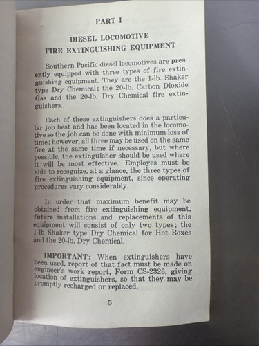 Southern Pacific Railroad Erinnerungsstücke Broschüren und Führer Posten von 4 gemischten Jahren - Bild 19 von 24