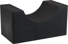 Rubber Axle Saddle Adapter for Bottle Jack, Lifting 3 Inch Black 