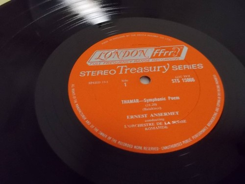 UK Decca early deep groove press! Swiss Romance O conducted by Anserme [Balakire - Picture 4 of 4