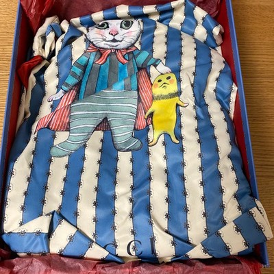 【GUCCI Garden】猫顔プリント トートバッグ 最強開運日！即決したGUCCI×猫のキッズバッグがお得でカワイイ
