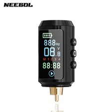 Wireless Tattoo Rechargeable Power Battery Supply 1600mah Strong PowerBlack RCA