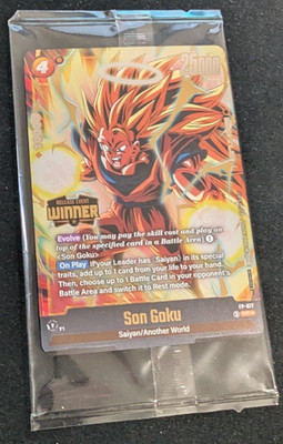 Son Goku Winner Promo FP-077 Dragon Ball Fusion World EN