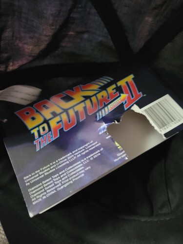 Cappello Berretto Ufficiale 2014 Ritorno al Futuro 2 Marty McFly Olografico Iridescente - Foto 5 di 6