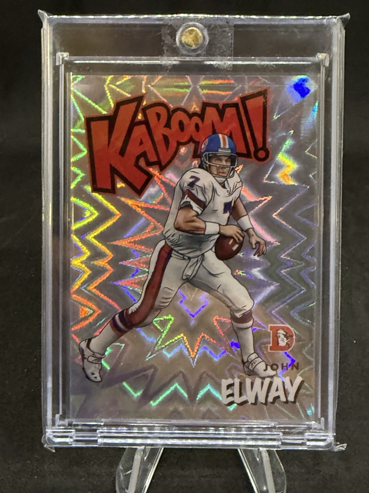 2021 Panini Absolute - Kaboom! John Elway #K31 Denver Broncos Case Hit SSP HOF