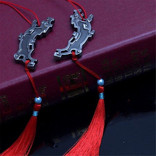 Mo Dao Zu Shi Chenqing Flute Guqin Yin Hu Fu Wine Jar Wei Wuxian Cosplay Prop - Picture 3 of 15