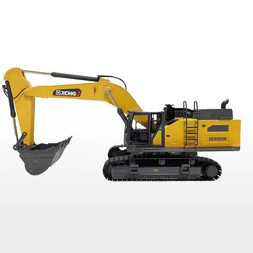 Máquina de construcción excavadora hidráulica sobre orugas modelo fundido a presión 1:35 XCMG XE650GK - Imagen 2 de 4