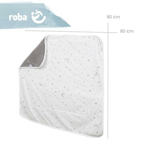 roba Babydecke 'Sternenzauber' – Jerseydecke aus 100 % Baumwolle – 80 x 80 cm - Bild 6 von 6