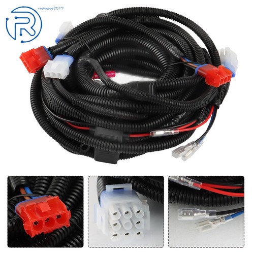 Golf Cart Street Legal LED Light Headlight & Taillight Kit For Club Car DS 1993+ - Picture 4 of 8