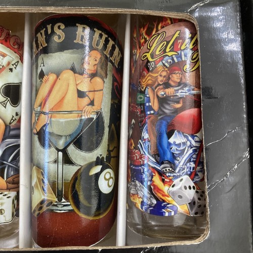 Swigs Gaming Series Set of Six 6 x 2 oz. Shot Glasses - Picture 5 of 9