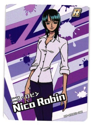 #ad Nico Robin R OP KDAD1 048 One Piece Anime TCG CCG Anime Card $2.99