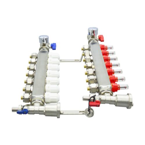 7-Loop PEX Radiant Floor Heating Manifold Set For 1/2” PEX - Picture 11 of 20
