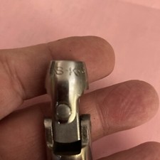 S-K Wayne 40612 7/16’’ 3/8 Drive 6 Point Chrome Swivel Socket 