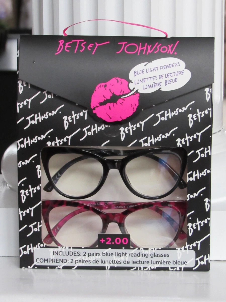Betsey johnson cat eye cheap glasses