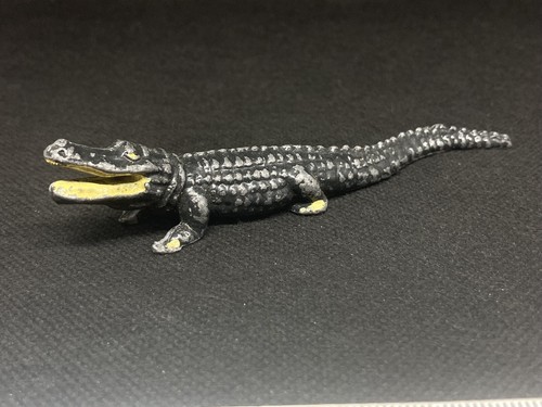 Crocodile , Zoo Figure By Timpo (blue 120) - Picture 1 of 7