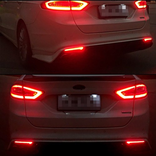 Luz indicadora antiniebla DRL freno parachoques trasero reflector para Ford Fusion 2013-2016 - Imagen 7 de 7