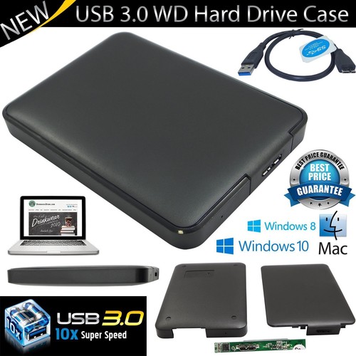 2.5 Inch Hard Drive Enclosure SATA HDD/SSD Caddy Case To USB 3.0 For LAPTOP DVR