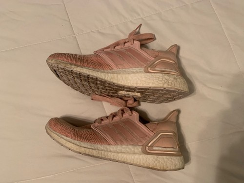 Adidas Womens UltraBoost 20 Vapour Pink Running Athletic Shoes Size 8 FV8358 - Picture 6 of 8